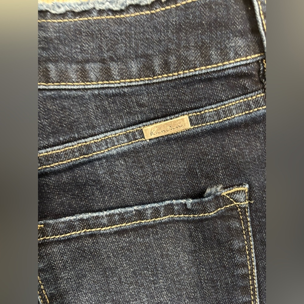 NWT KanCan Size 9/28 Women's Dark Blue Jeans - Picture 5 of 5